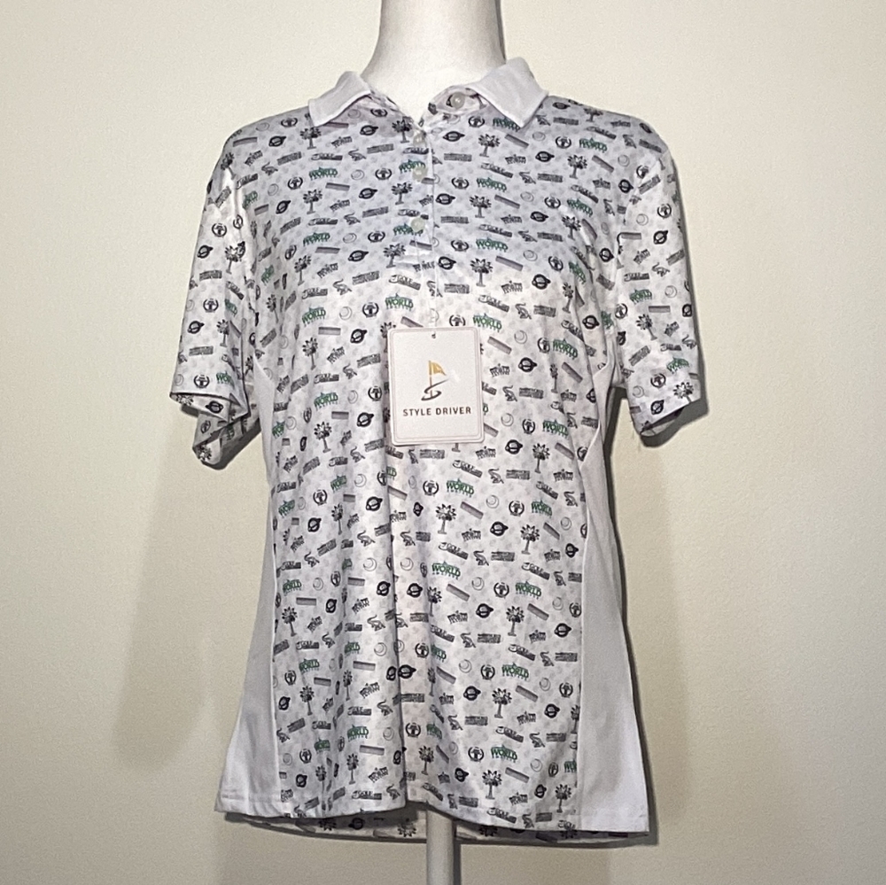 Style Driver Women's Short Sleeves Golf Shirt